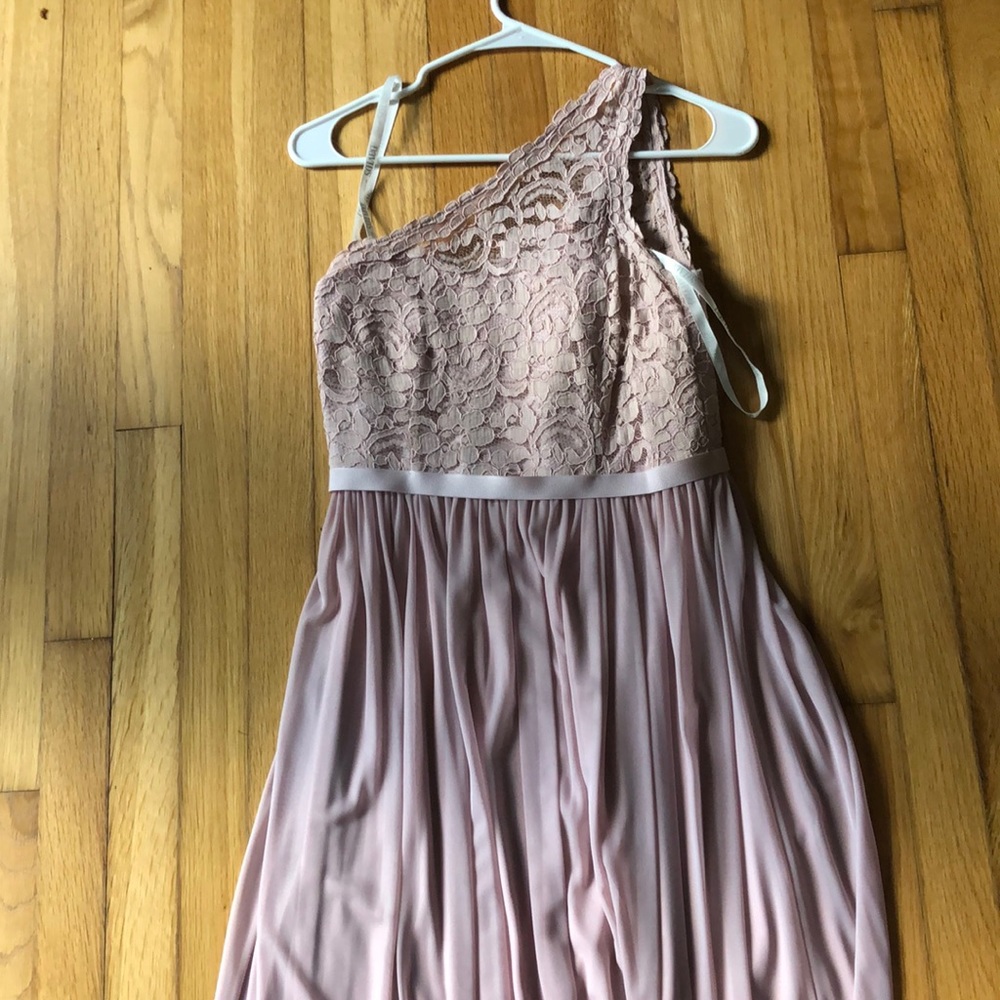 Bridesmaids dress in dusty rose